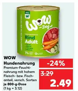 Kaufland WOW Hundenahrung Angebot
