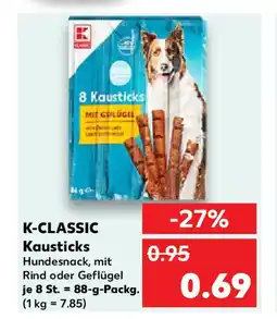 Kaufland K-CLASSIC Kausticks Angebot