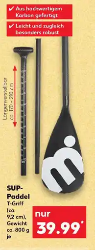 Kaufland SUP- Paddel T-Griff Angebot