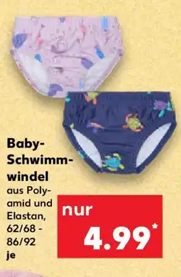 Kaufland Baby- Schwimm- windel Angebot