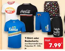 Kaufland T-Shirt oder Badeshorts Angebot