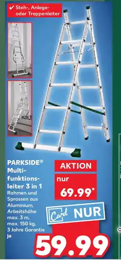 Kaufland PARKSIDEⓇ Multi- funktions- leiter 3 in 1 Angebot