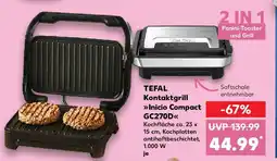 Kaufland TEFAL Kontaktgrill >>Inicio Compact GC270D Angebot