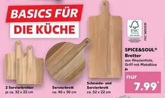 Kaufland SPICE&SOUL® Bretter Angebot