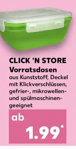 Kaufland CLICK 'N STORE Vorratsdosen Angebot