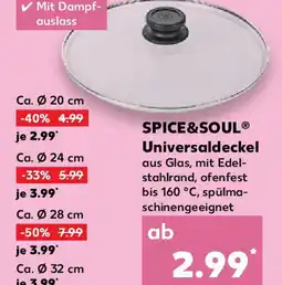 Kaufland SPICE&SOULⓇ Universaldeckel Angebot
