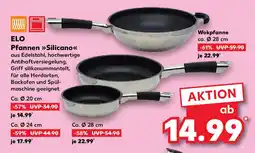 Kaufland ELO Pfannen >>Silicano< Angebot
