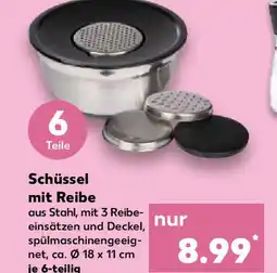 Kaufland Schüssel mit Reibe Angebot