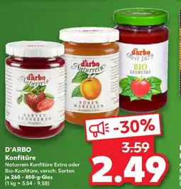 Kaufland D'ARBO Konfitüre Angebot