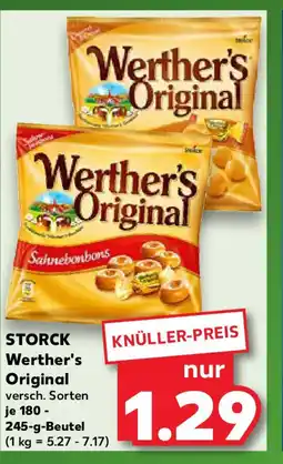 Kaufland STORCK Werther's Original Angebot