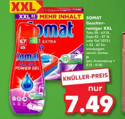 Kaufland SOMAT Geschirr- reiniger XXL Angebot