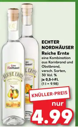 Kaufland ECHTER NORDHÄUSER Reiche Ernte Angebot