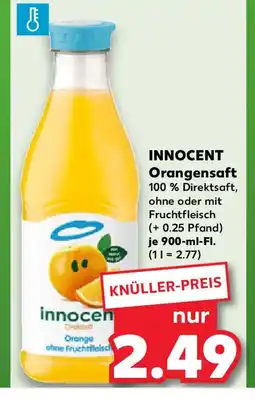 Kaufland INNOCENT Orangensaft Angebot