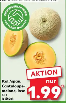 Kaufland Ital./span. Cantaloupe- melone, lose Angebot