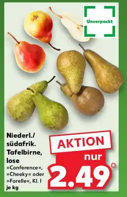 Kaufland Niederl./ südafrik. Tafelbirne, lose Angebot