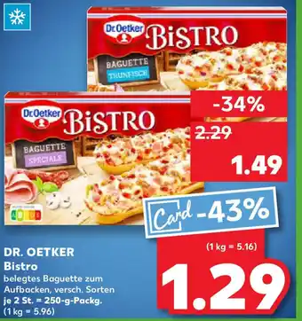 Kaufland DR. OETKER Bistro Angebot