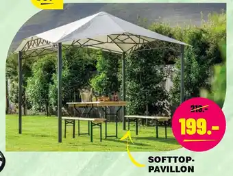 Leitermann Baumarkt Softtop Pavillon Angebot