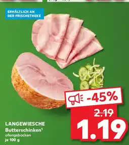 Kaufland LANGEWIESCHE Butterschinken¹ Angebot