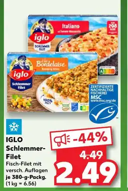 Kaufland IGLO Schlemmer- Filet Angebot