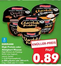 Kaufland Ehrmann High Protein oder Almighurt Mousse Angebot