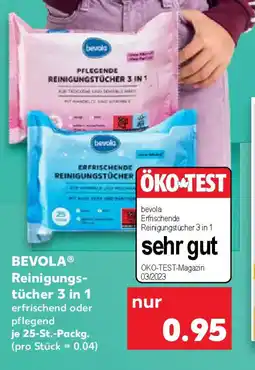 Kaufland BEVOLAⓇ Reinigungs- tücher 3 in 1 Angebot
