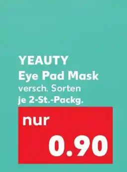 Kaufland YEAUTY Eye Pad Mask Angebot