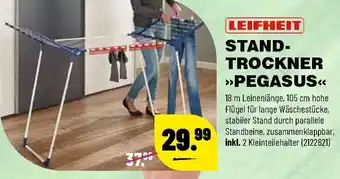 Leitermann Baumarkt Leifheit Standtrockner Pegasus Angebot