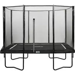 Netto Marken-Discount Salta Premium Black Edition - rechteckig - 153x214cm - Trampoline mit Sicherheitsnetz Angebot