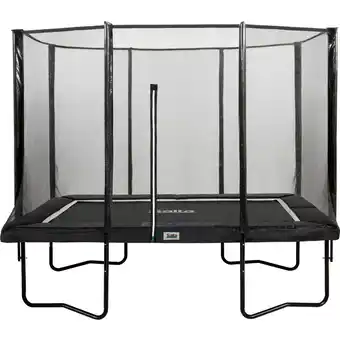Netto Marken-Discount Salta Premium Black Edition - rechteckig - 153x214cm - Trampoline mit Sicherheitsnetz Angebot
