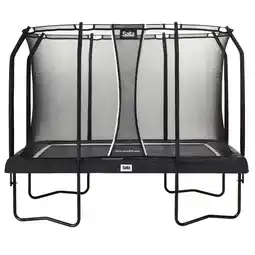Netto Marken-Discount Salta Premium Black Edition - rechteckig - 214x305cm - Trampoline mit Sicherheitsnetz Angebot