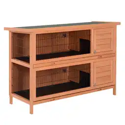 Netto Marken-Discount PawHut Kleintierstall Tannenholz Angebot