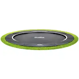 Netto Marken-Discount Salta Royal Baseground - rund - Ø366cm - 12ft - Schutzrand Schwarz Angebot