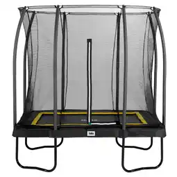 Netto Marken-Discount Salta Trampoline - Comfort Edition - rechteckig - 153 x 214cm - 5x7ft - Schutzrand Schwarz Angebot