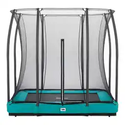 Netto Marken-Discount Salta Trampoline - Comfort Edition Ground- rechteckig - 214 x 153cm - Schutzrand Grün Angebot