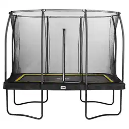 Netto Marken-Discount Salta Trampoline - Comfort Edition - rechteckig - 214 x 305cm - 7x10ft - Schutzrand Schwarz Angebot