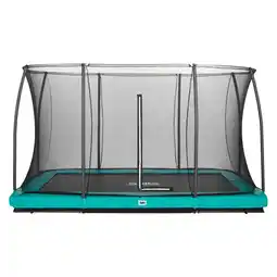 Netto Marken-Discount Salta Trampoline - Comfort Edition Ground- rechteckig - 366 x 244cm - Schutzrand Grün Angebot
