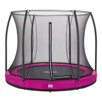 Netto Marken-Discount Salta Trampoline - Comfort Edition Ground - rund - Ø251cm - Schutzrand Pink Angebot