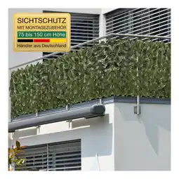 Netto Marken-Discount aktivshop Balkon-Sichtschutzhecke Angebot