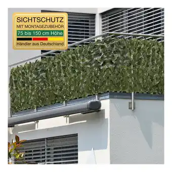 Netto Marken-Discount aktivshop Balkon-Sichtschutzhecke Angebot