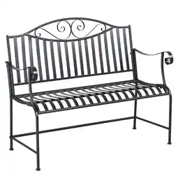 Netto Marken-Discount Outsunny Gartenbank Metall Angebot