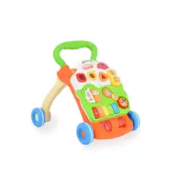 Netto Marken-Discount Moni Lauflernwagen Piano 999c abnehmbar Spielcenter Melodien, Lichter, Geräusche grün Angebot