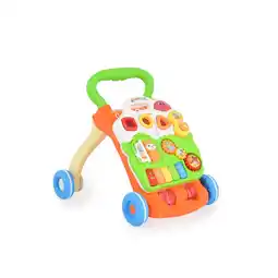 Netto Marken-Discount Moni Lauflernwagen Piano 999c abnehmbar Spielcenter Melodien, Lichter, Geräusche grün Angebot