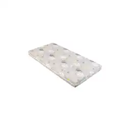 Netto Marken-Discount Kikkaboo Babybett Matratze Fantasia Plus 120 x 60cm Reißverschluss Baumwollbezug hellgrau Angebot