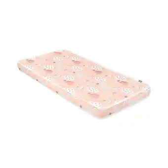 Netto Marken-Discount Kikkaboo Babybett Matratze Fantasia Cloud 120 x 60 x 9 cm, Baumwollbezug orange Angebot