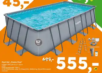 Globus Baumarkt Pool-Set „Frame Pool" Angebot