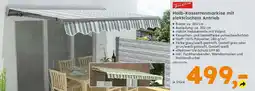 Globus Baumarkt TrendLine Halb-Kassettenmarkise mit elektrischem Antrieb Angebot