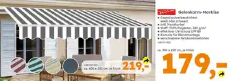 Globus Baumarkt TrendLine Gelenkarm-Markise Angebot