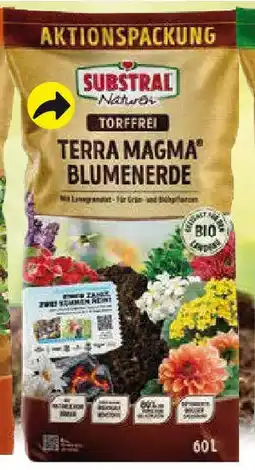 Globus Baumarkt SUBSTRAL Torffreie Blumenerde „Terra Magma" Angebot
