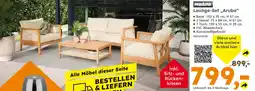 Globus Baumarkt PRIMASTER Lounge-Set „Aruba❝ Angebot