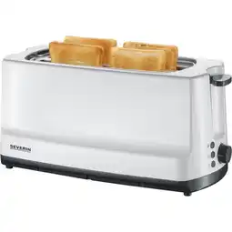 Netto Marken-Discount Severin Toaster Automatik-Langschlitztoaster AT 2234 Angebot